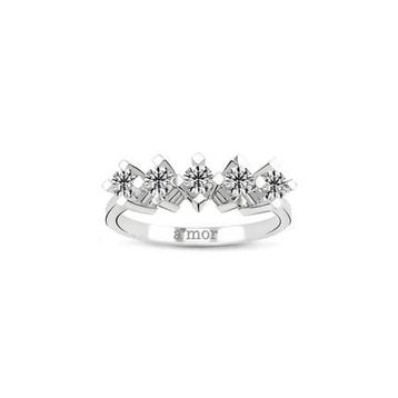 Amor TRYZ5657F045 0.45 Karat Beştaş Pırlanta Yüzük