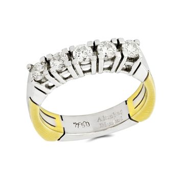Amor TRYZ5757F060 0.60 Karat Beştaş Pırlanta Yüzük