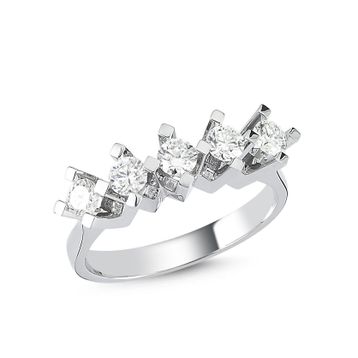 Amor TRYZ5757F060 0.60 Karat Beştaş Pırlanta Yüzük