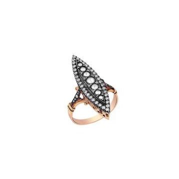 Amor TRYZ75001G075 0.75 Karat Tektaş Pırlanta Yüzük