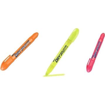 Amos 3 Renk Dry Highlighter Fosforlu Kalem