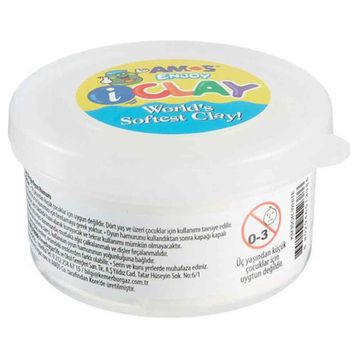Amos Beyaz 30 gr I-Clay Proje Hamuru