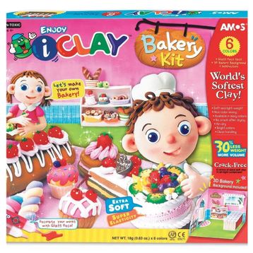 Amos I-Clay IC6BK Oyun Hamuru Pasta Ustası Seti