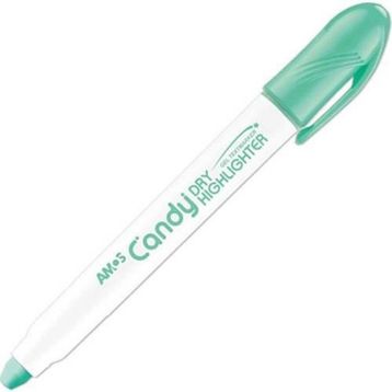 Amos Pastel Yeşil Dry Highlighter Fosforlu Jel Kalem