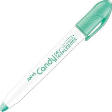 Amos Pastel Yeşil Dry Highlighter Fosforlu Jel Kalem