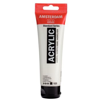 Amsterdam 105 Titanium White 120ml Akrilik Boya