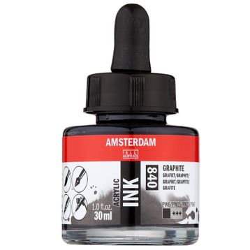 Amsterdam 30 ml Graphite Akrilik Mürekkebi