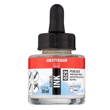Amsterdam 30 ml Pearl Blue Akrilik Mürekkebi