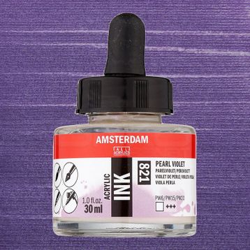 Amsterdam 30 ml Pearl Violet Akrilik Mürekkebi