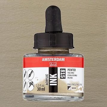 Amsterdam 30 ml Pewter Akrilik Mürekkebi