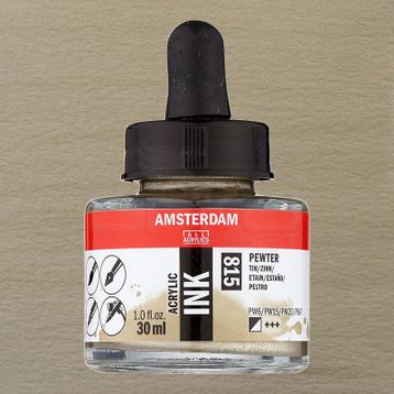 Amsterdam 30 ml Pewter Akrilik Mürekkebi