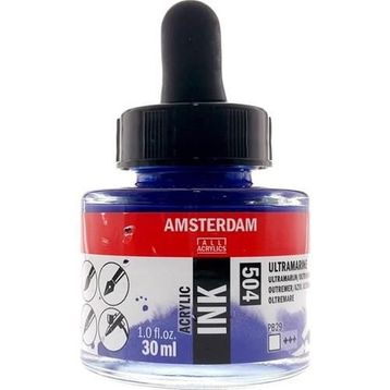 Amsterdam 30 ml Ultramarine Akrilik Mürekkebi