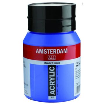 Amsterdam 500 ml Cob. Blue Ultr. Akrilik Boya