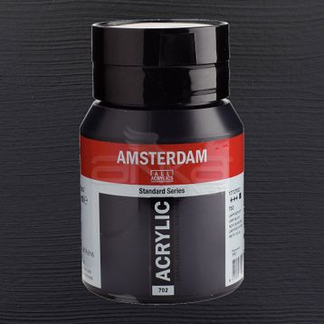 Amsterdam 702 Lamp Black 500 ml Akrilik Boya