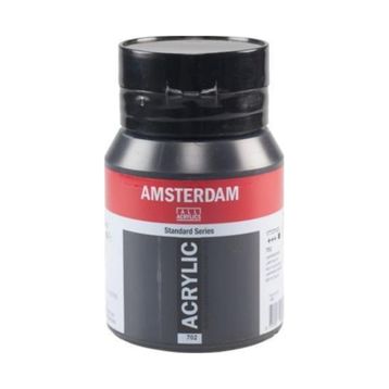 Amsterdam 702 Lamp Black 500 ml Akrilik Boya