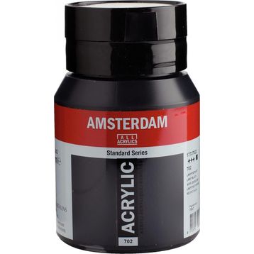 Amsterdam 702 Lamp Black 500 ml Akrilik Boya