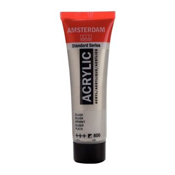 Amsterdam 800 Gümüş 120 ml Akrilik Boya