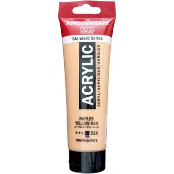 Amsterdam Naples Yellow Red 120ml Akrilik Boya