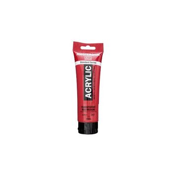 Amsterdam Transp. Red Md 120 ml Standart Akrilik Boya