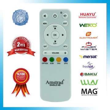 Amstrad Eagle Hd Yedek Uydu Kumandası