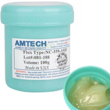 Amtech Flux 100 g Bga Smd Smt Pcb Lc Lehimleme Lehim Pastası Krem