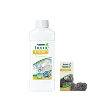 Amway Dish Drops Bulaşık Deterjanı Bulaşık Teli Set 0002zk
