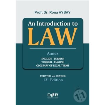 An Introduction To Law - Rona Aybay