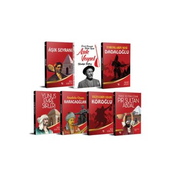 Anadolu Ozanları 7 Kitap Seti-Halk Kitabevi