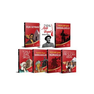 Anadolu Ozanları 7 Kitap Seti-Halk Kitabevi