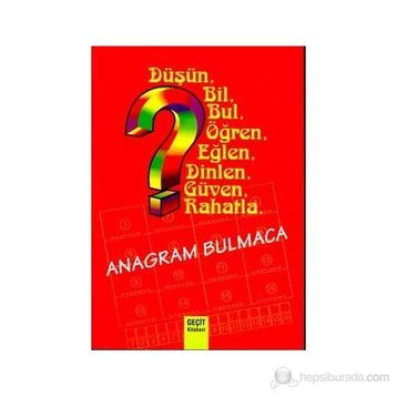 ANAGRAM BULMACA - CEMIL ERGIN ARDAKOÇ