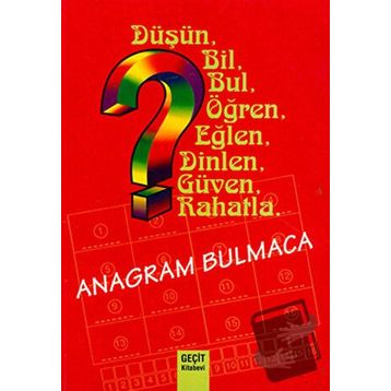 ANAGRAM BULMACA - CEMIL ERGIN ARDAKOÇ