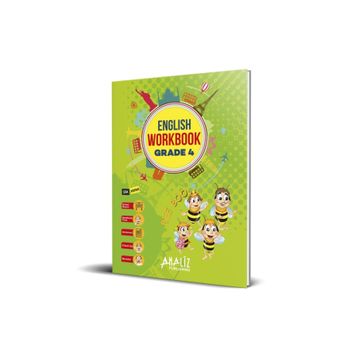 Analiz Yayınları 4. Sınıf English WorkBook Grade 4 Kitabı
