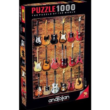 Anatolian 1000 Parça Gitar Koleksiyonu Puzzle