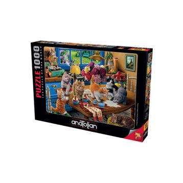 Anatolian 1000 Parça Mutfak Kedileri Puzzle