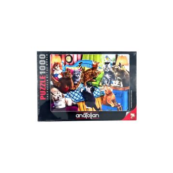 Anatolian 1000 Parça Şımarık Kediler Puzzle
