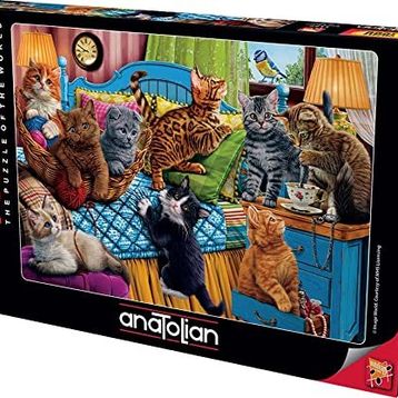 Anatolian 1000 Parça Şımarık Kediler Puzzle