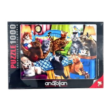 Anatolian 1000 Parça Şımarık Kediler Puzzle