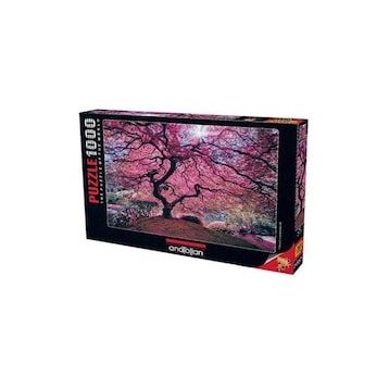 Anatolian 1037 Pembe Ağaç - Pink Tree 1000 Parça Puzzle