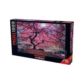 Anatolian 1037 Pembe Ağaç - Pink Tree 1000 Parça Puzzle