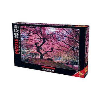 Anatolian 1037 Pembe Ağaç - Pink Tree 1000 Parça Puzzle