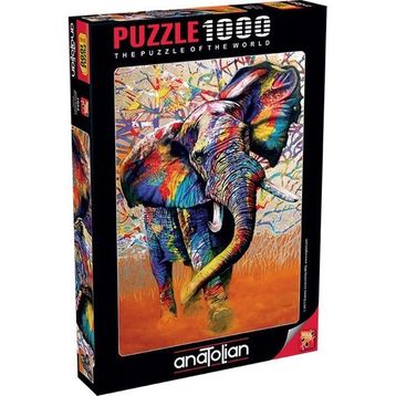 Anatolian 1054 Afrika Renkleri 1000 Parça Puzzle
