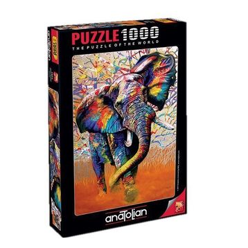 Anatolian 1054 Afrika Renkleri 1000 Parça Puzzle