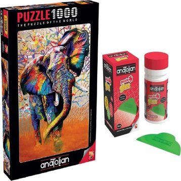 Anatolian 1054 Afrika Renkleri 1000 Parça Puzzle