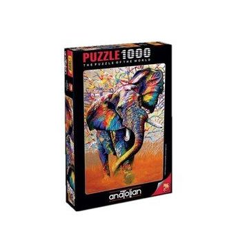 Anatolian 1054 Afrika Renkleri 1000 Parça Puzzle