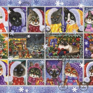 Anatolian 1103 Yeni Yıl Kedileri 1000 Parça Puzzle