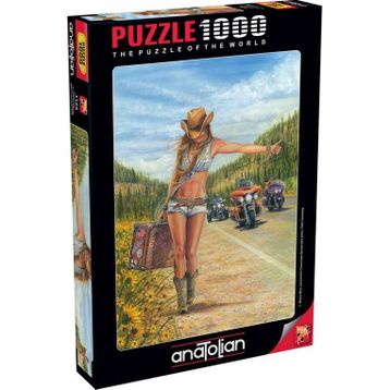 Anatolian 1124 Otostopçu 1000 Parça Puzzle