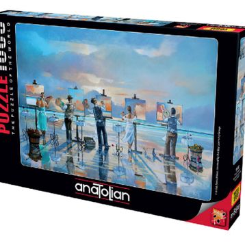Anatolian 1132 Fırça Darbeleri 1000 Parça Puzzle