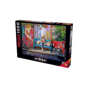 Anatolian 1151 Kitap Keyfi 1000 Parça Puzzle