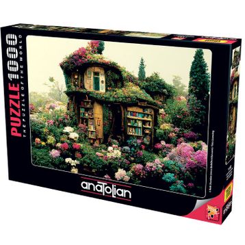 Anatolian 1152 Çiçekli Kütüphane 1000 Parça Puzzle