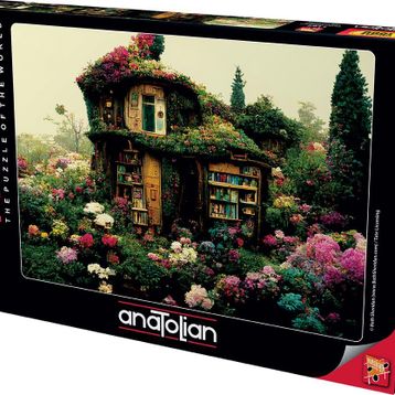 Anatolian 1152 Çiçekli Kütüphane 1000 Parça Puzzle